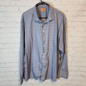 Men's TALLIA longsleeve button-down shirt, size XXL